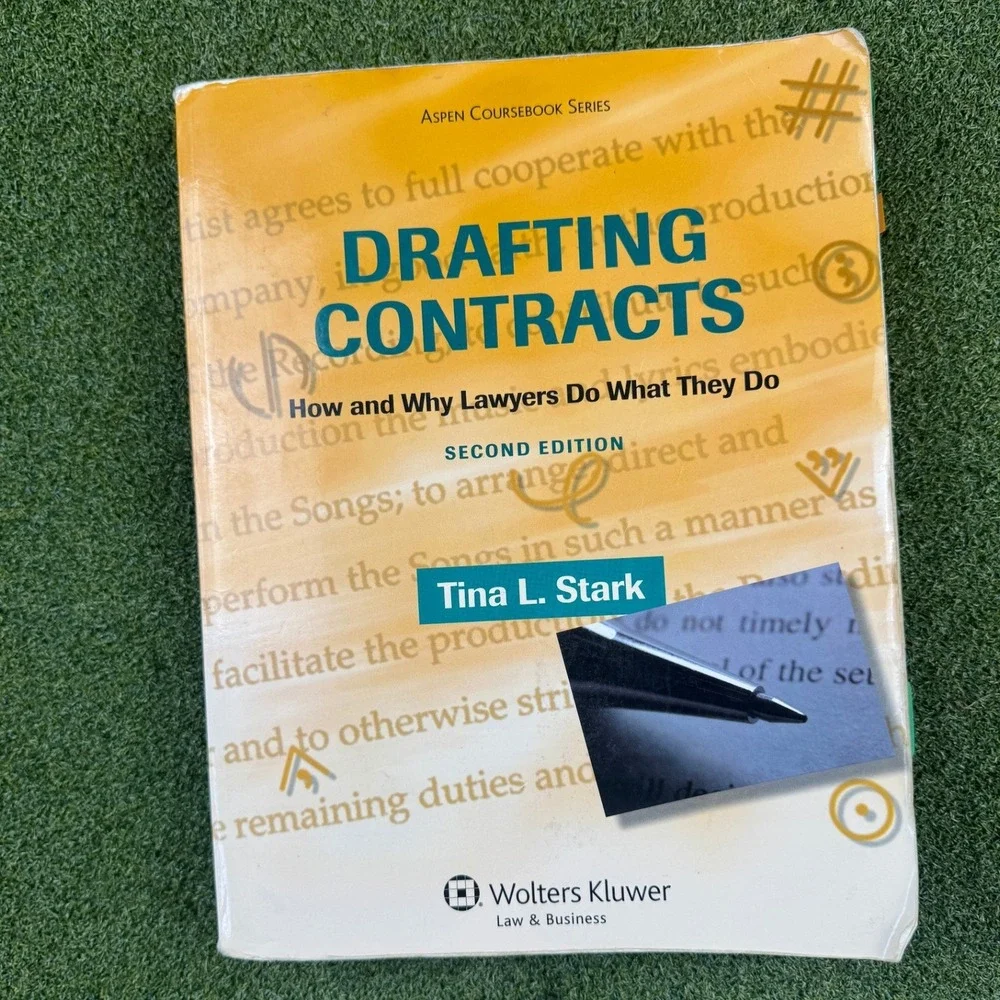 Drafting‎ Contracts 2nd Edition Tina L Stark Aspen Law Textbook
